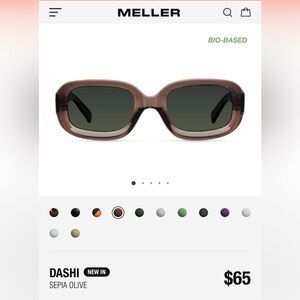 Meller Dashi Sepia Olive Sunglasses